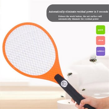 Mosquito Swatter Killer Led Light Tennis Bat Ръчна ракета Акумулаторна електрическа ракета Fly Insect Racket Zapper Killer New