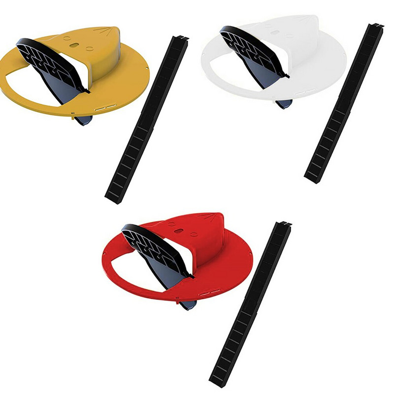 Pametna zamka za štakore za višekratnu upotrebu, plastični preklopni N klizni poklopac za kantu, zamka za miša za štakore, humana ili smrtonosna zamka, stil vrata, višestruka hvataljka1