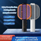 Ucigaș de țânțari electric pliabil pentru ucigaș de țânțari, anti-mustice, reîncărcabil pentru tabăra din curte interioară și exterioară