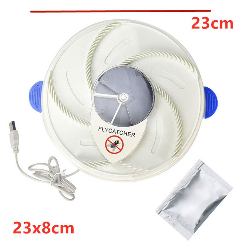 USB automatska zamka za muhe, odbacivanje insekata, štetočina, kontrola, odbojnik, električna muholovka, hvatač, ubojica, unutrašnja vanjska oprema
