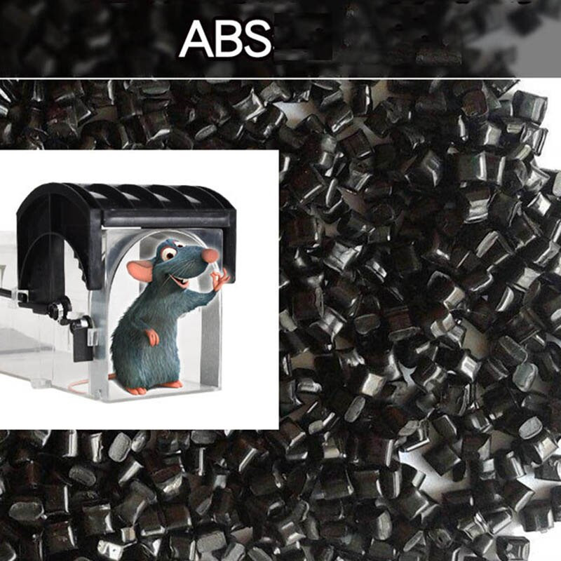 Új, nem mérgező patkánycsapda ketrecfogó egerek rágcsálóirtó csapda csali hörcsög egércsapda átlátszó humánus élő egérfogó