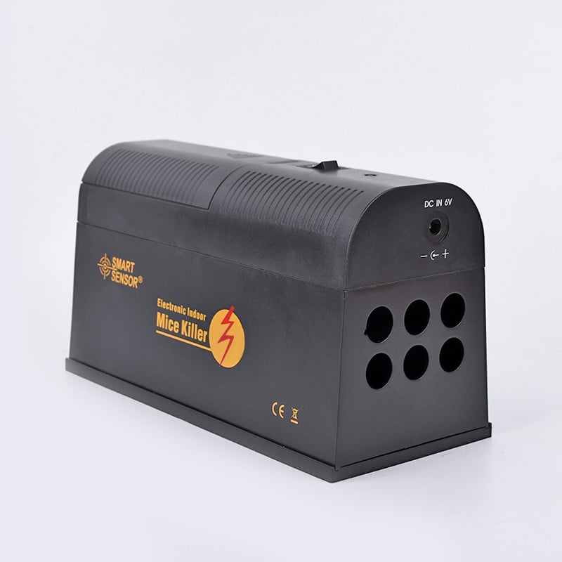 Professzionális elektronikus patkánycsapda, egér, egér, rágcsálóirtó, elektromos sokkoló fogó, nagyfeszültségű kártevőirtó patkánycsapda