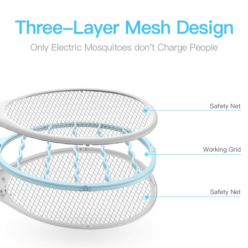 Električna muholovka, reket za komarce, električna lopatica za insekte, zamka za punjivu šalicu, mrežna zamka za ubijanje insekata