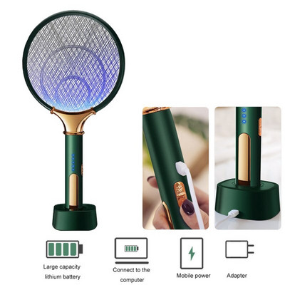 3000V elektrický zabijak komárov, muchy, USB nabíjateľná LED lampa, letná raketa na komáre, proti hmyzu, chyba Zapper