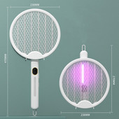 3000V električni muholovac, punjivi ubojica komaraca, muholovka, zamka za lov komaraca, ljetna zamka protiv insekata