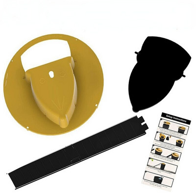 Pasca na myši s automatickým resetom, opakovane použiteľná inteligentná pasca na myši a potkany, výklopná posúvacia vedrová pasca, nástroj na zabíjanie, humánna vonkajšia a vnútorná pasca na potkany