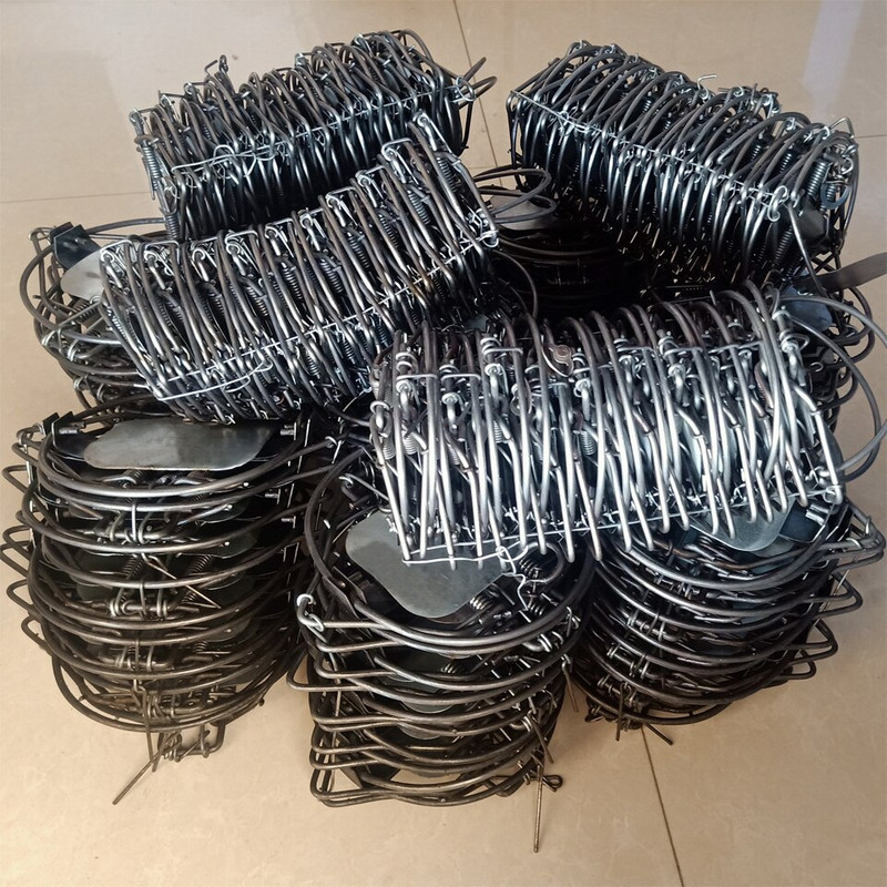 Nagy egércsapdák Csapda rugós csapdák Kártevőirtás Vaskapcsok csapdák Patkányok Vakondok Hulladékok dróttal nagy kapcsok