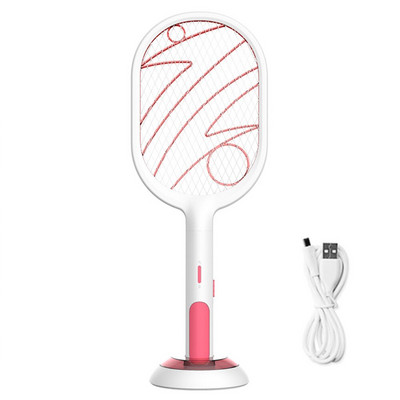 2 v 1 Lampa na zabíjanie komárov 3000V Elektrická lampa na zabíjanie hmyzu USB Nabíjateľná letná mucholapka Pasca na muchy Hmyz Domáce náradie