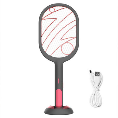 2 v 1 Lampa na zabíjanie komárov 3000V Elektrická lampa na zabíjanie hmyzu USB Nabíjateľná letná mucholapka Pasca na muchy Hmyz Domáce náradie