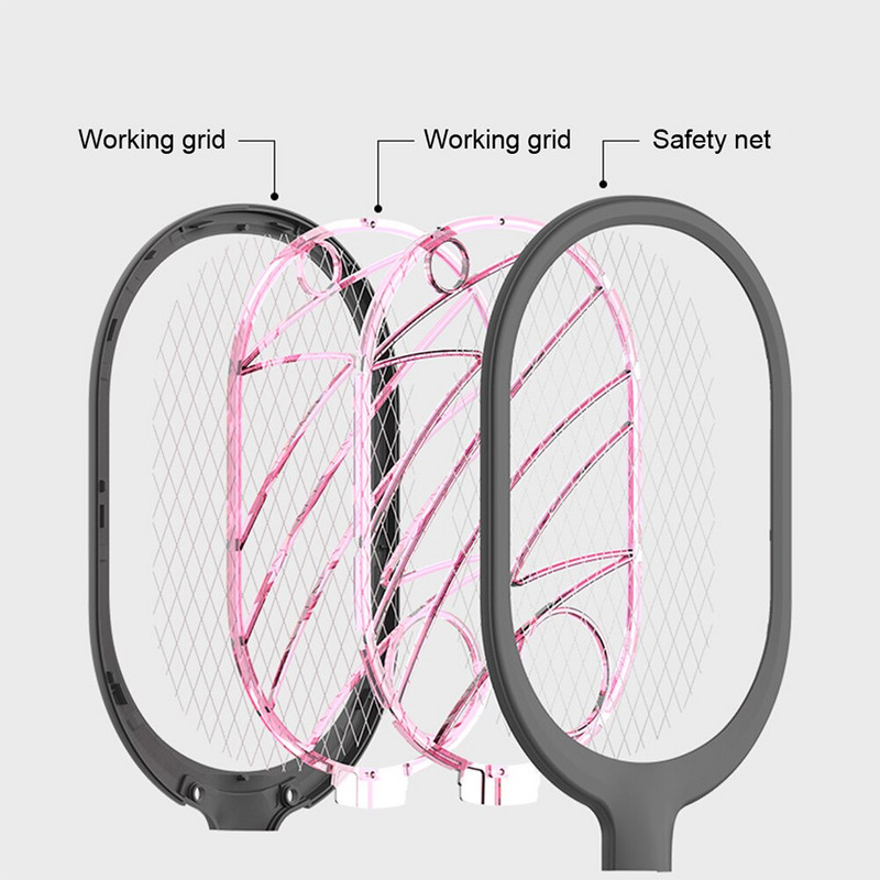 2 v 1 Lampa na zabíjanie komárov 3000V Elektrická lampa na zabíjanie hmyzu USB Nabíjateľná letná mucholapka Pasca na muchy Hmyz Domáce náradie