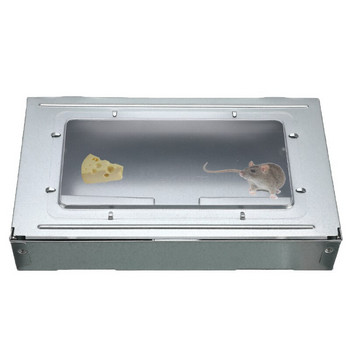 300 мм домакински непрекъснат капан за мишки с голямо пространство Автоматичен капан за плъхове и змии Клетка Безопасен и безвреден високоефективен капан за мишки