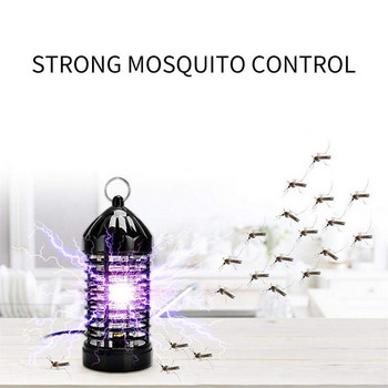 Ηλεκτρική UV λάμπα εξόντωσης κουνουπιών Εσωτερικού εσωτερικού χώρου Fly Bug Insect Zapper Trap EU/US 10000h για οικιακές συσκευές σαλονιού