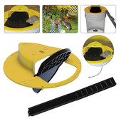 Višekratna preklopna zamka za miševe Smart Auto Reset Plastična zamka za miševe za unutarnju/vanjsku kliznu kantu Poklopac Smrtonosna zamka Alat za hvatanje miševa