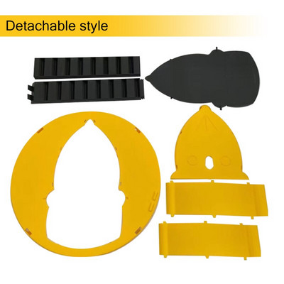 Višekratna preklopna zamka za miševe Smart Auto Reset Plastična zamka za miševe za unutarnju/vanjsku kliznu kantu Poklopac Smrtonosna zamka Alat za hvatanje miševa