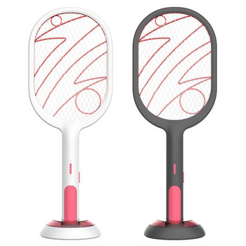 Electric Susquito Swatter 2 Modes 1200mAh USB Επαναφορτιζόμενη Home Fly Bug Zapper Ένθετα ρακέτας Killer