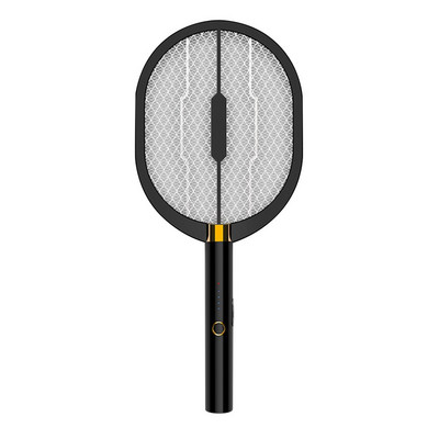 Elektrinis „Mosquito Swatter“ 2 režimai 1200 mAh USB įkraunamas namuose „Fly Bug Zapper Racket“ įdėklai