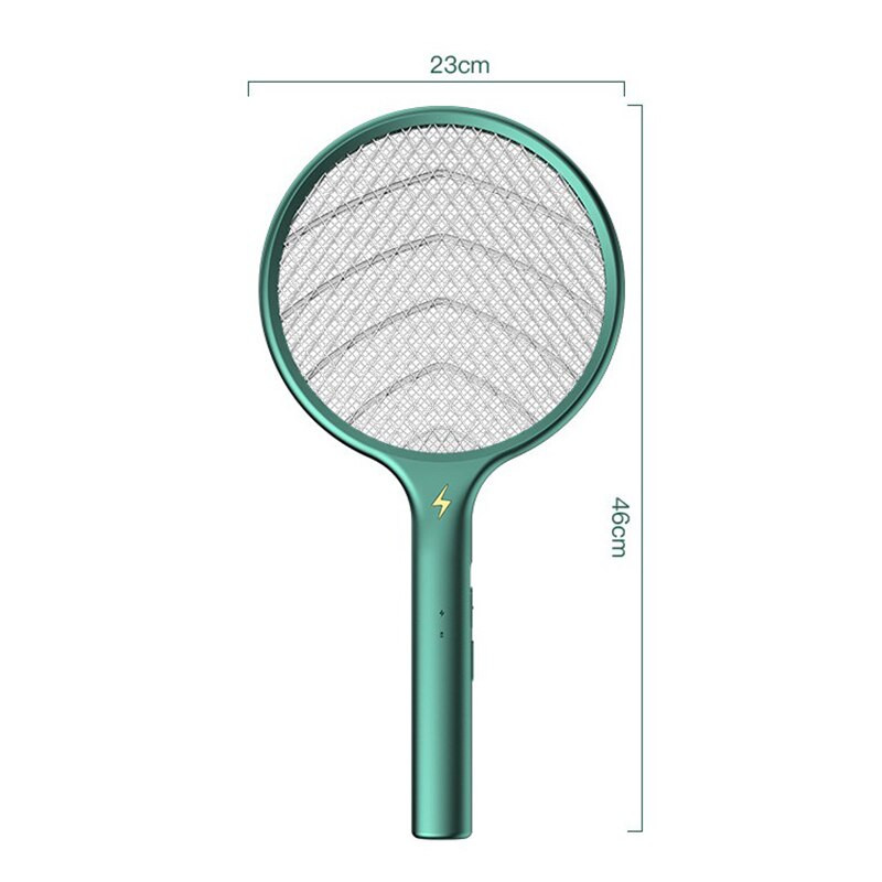 2v1 elektrická plácačka na muchy, letná raketa na komáre, pasca na komáre s UV svetlom, nabíjateľná USB LED lampa proti hmyzu