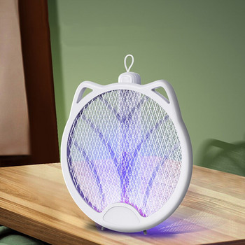Φορητό 4 σε 1 LED Φορητό Πτυσσόμενο Ηλεκτρικό κουνουπιέρι για το σπίτι Αντικουνουπιοκτόνος Καλοκαιρινή εντομοπαγίδα για μωρά