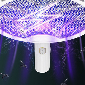 4 в 1 LED преносима сгъваема електрическа ловка за комари Домашен репелент против комари Летен капан за мухи насекоми за бебета