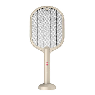 2u1 lampa za ubijanje komaraca Električni šok Mosquito Swatter USB Rechargable Bug Lock Zamka za komarce Inteligentno kućanstvo