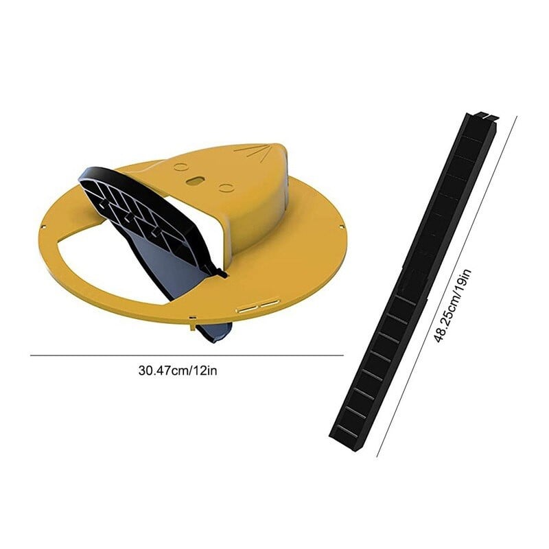 Pasca na myši, opakovane použiteľná inteligentná výklopná a posuvná vedrová vedrová pasca na myši a potkany, humánna alebo smrteľná pasca s automatickým resetom, štýl dvierok pre potkany, viacúčelová pasca