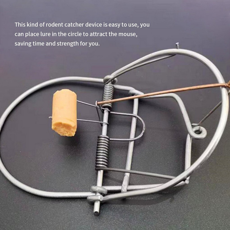 2022 NOU Capcană pentru șoareci Capcană pentru șobolani de primăvară Capcană pentru nevăstuică Capcană pentru șoareci Control dăunători Capcană pentru șoareci de vânătoare Instrument de prindere pentru șobolani de primăvară
