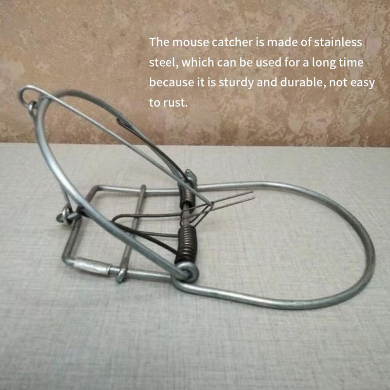 2022 NOU Capcană pentru șoareci Capcană pentru șobolani de primăvară Capcană pentru nevăstuică Capcană pentru șoareci Control dăunători Capcană pentru șoareci de vânătoare Instrument de prindere pentru șobolani de primăvară