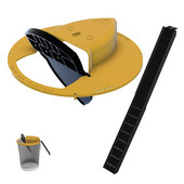 Opakovane použiteľná plastová inteligentná pasca na myši, výklopná a posuvná vedrová vedra, pasca na myši s potkanom, humánna alebo smrteľná pasca, štýl dverí s viacerými úlovkami