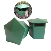 2 buc. Cușcă ecologică pentru melci, casă pentru melci, capcană pentru melci, dăunători, instrumente de respingere a melcilor, respingător de dăunători pentru animale, protecție pentru fermă de grădină