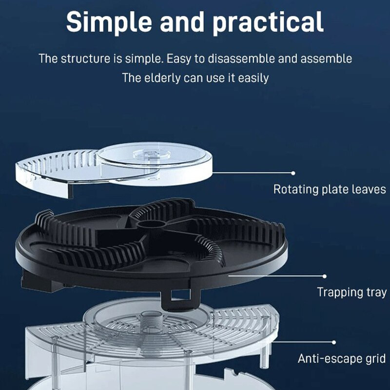 Automatický lapač much, zabijak much, pasca na hmyz, lapač škodcov, USB elektrický zabijak, odpudzovač škodcov, vnútorný a vonkajší