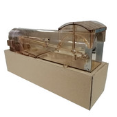 1 ks plne priehľadná návnadová stanica humánna pasca na myši chytaná pasca na myši bez zabitia hlodavcov a potkanov