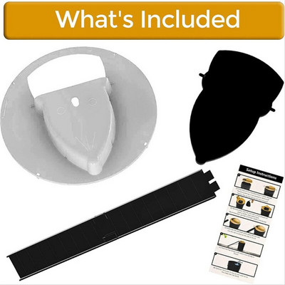 Pelių gaudyklė, kibiro dangtelis, pelės gaudyklė, skirta pelėms, mirtina šernų gaudyklė, skirta lauke daugkartiniam naudojimui žiurkėms, plastikinis apverčiamas N Slide graužikų atbaidiklis