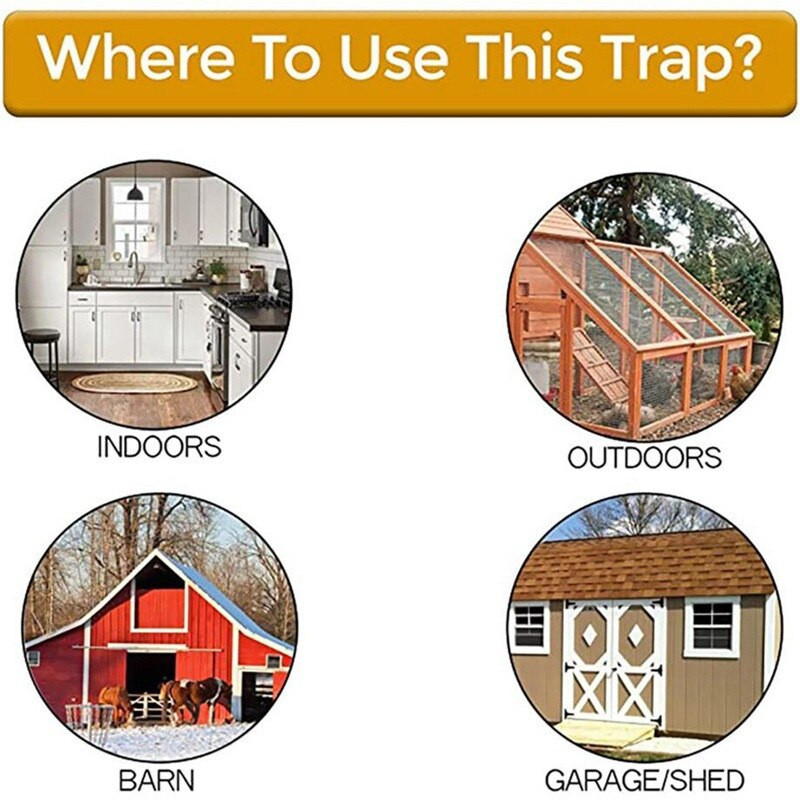 Pelių gaudyklė, kibiro dangtelis, pelės gaudyklė, skirta pelėms, mirtina šernų gaudyklė, skirta lauke daugkartiniam naudojimui žiurkėms, plastikinis apverčiamas N Slide graužikų atbaidiklis