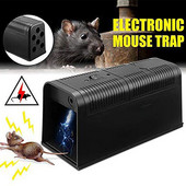 Električni šok Miš Miševi Štakori Zamka za glodavce Kavez Ubojica Zapper Reject Rejector Za ozbiljnu kontrolu štetočina Za miševe štetočine