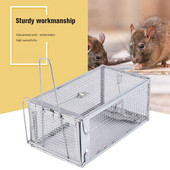 1 buc. Capcană reutilizabilă pentru șoareci Cușcă șoareci prinde rozătoare șobolani Catcher pentru controlul dăunătorilor momeală produse de prindere pentru grădină, în aer liber, gadgeturi de uz casnic