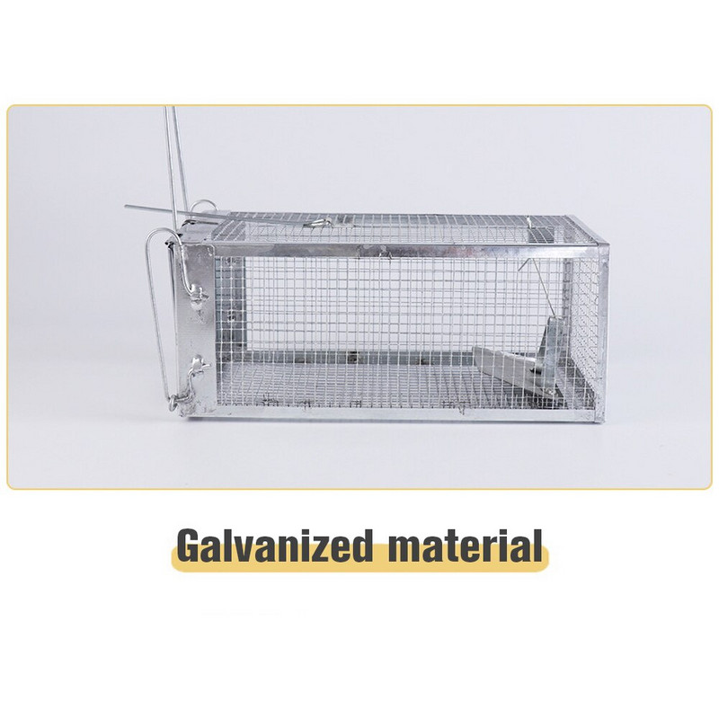 1 buc. Capcană reutilizabilă pentru șoareci Cușcă șoareci prinde rozătoare șobolani Catcher pentru controlul dăunătorilor momeală produse de prindere pentru grădină, în aer liber, gadgeturi de uz casnic