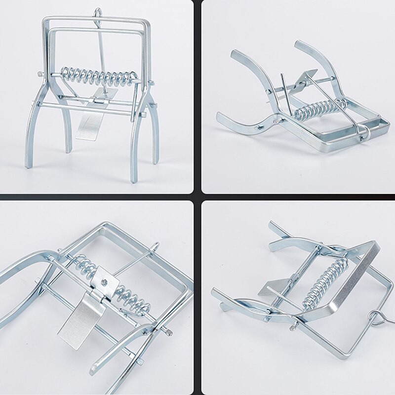 Nožnicové pasce na krtky s vysokou odolnosťou, rýchlo humánne zabíjanie, klietka na pascu na myši, multifunkčná pasca na potkany