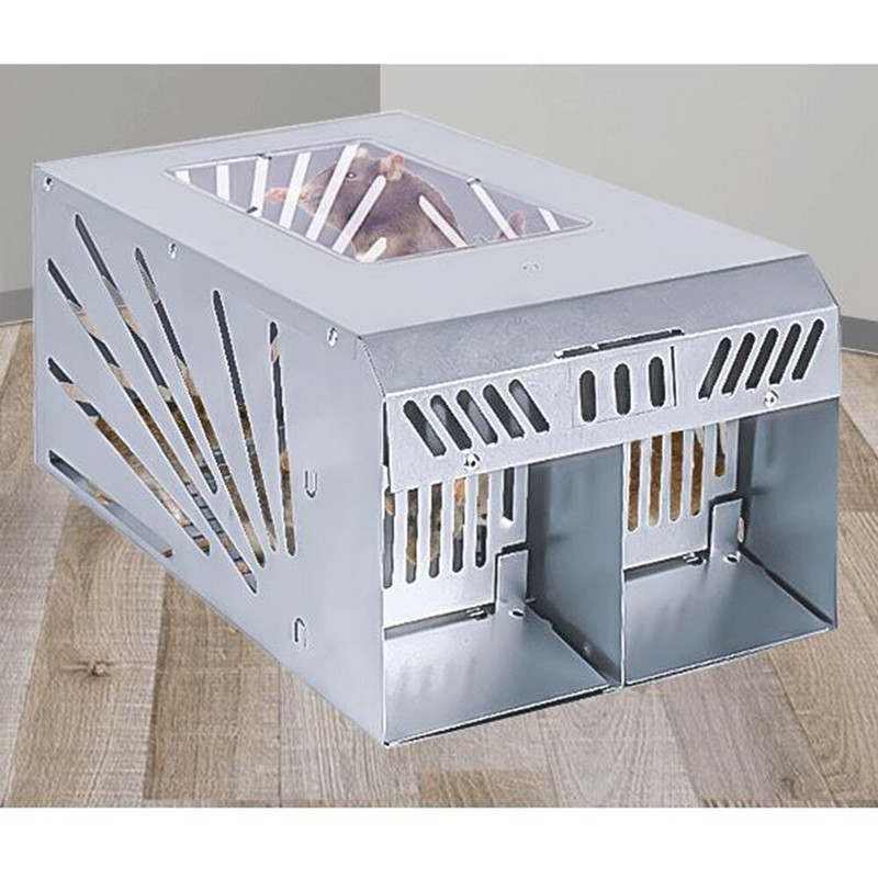 Buitinis ištisinis pelėkautas, didelis erdvės žiurkės gyvatės gaudyklė, automatinis, saugus ir nekenksmingas didelio efektyvumo pelėkautas