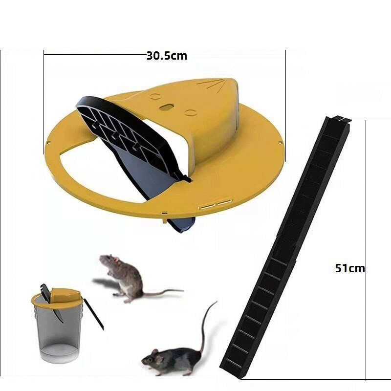 Pasca na myši s automatickým resetom, opakovane použiteľná pasca na potkany, inteligentná výklopná posúvacia vedrová pasta s vekom, nástroj na zabíjanie, humánna vonkajšia a vnútorná pasca na potkany