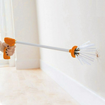 New-3X My Critter Catcher Long Handled Insect Grabber Catch αράχνες και έντομα (πορτοκαλί)