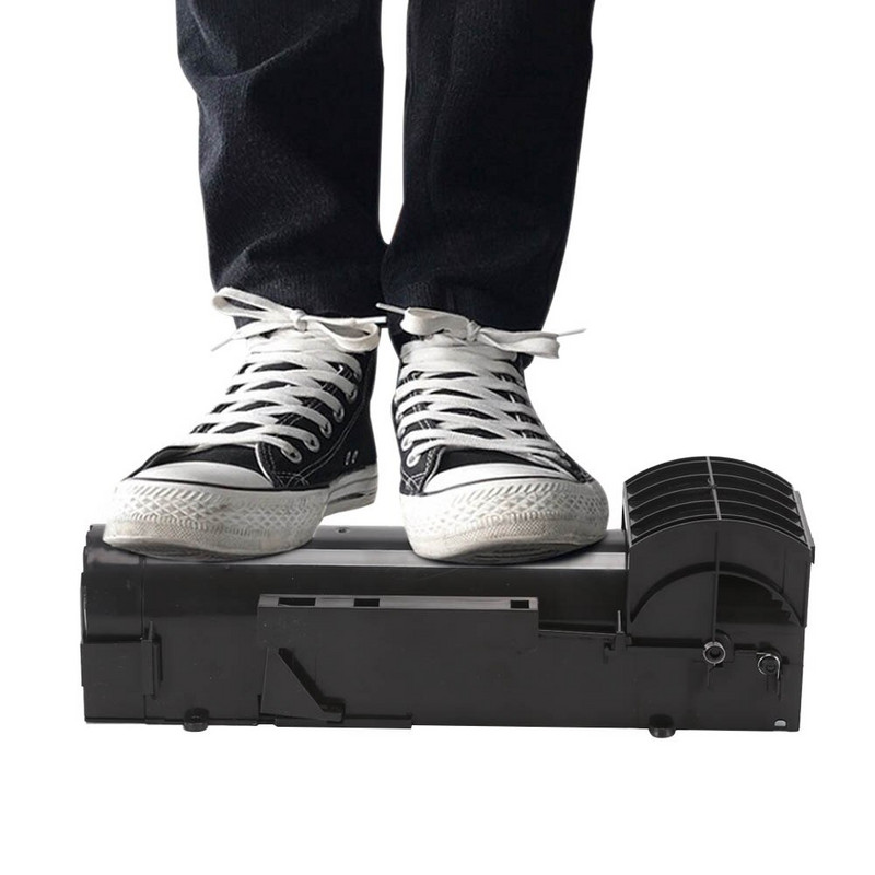 Humánny priehľadný plastový lapač hlodavcov, pasca na myši, škodca, klietka na potkany, plastový zabijak myší, domácnosť, bezpečná pre deti v interiéri