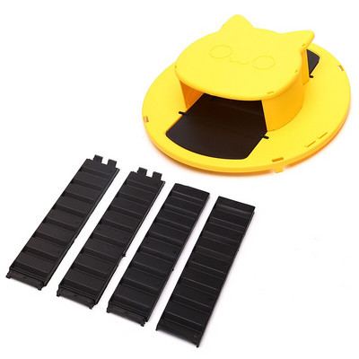 Pasca na myši a potkany, dvojité výklopné vedro s posuvným vekom, lapač myší, opakovane použiteľný s rebríkom, artefakt na chytanie myši