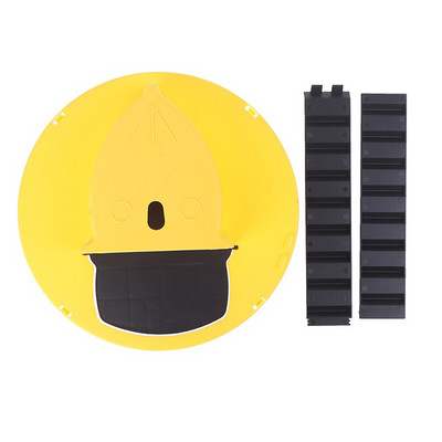 Capcană inteligentă reutilizabilă pentru șoareci Capcană pentru șobolani din plastic Flip N Capac găleată Capcană pentru șobolani pentru șoareci Capcană umană sau letală Stil ușă Capcană multiplă