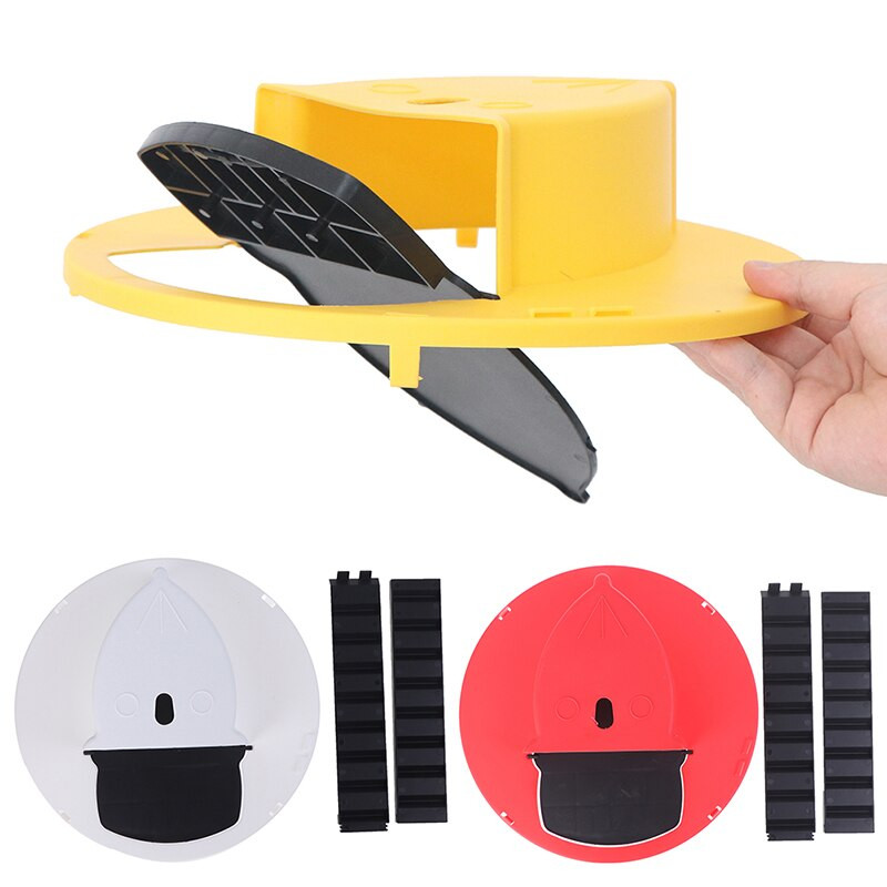 Capcană inteligentă reutilizabilă pentru șoareci Capcană pentru șobolani din plastic Flip N Capac găleată Capcană pentru șobolani pentru șoareci Capcană umană sau letală Stil ușă Capcană multiplă