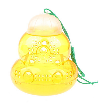 Pasca na muchy, zabijak tekvicovitého tvaru, závesná pasca na osy je vhodná na chytanie hmyzu, sršňov, opakovane použiteľných pascí na včely a tesárov do záhrady.