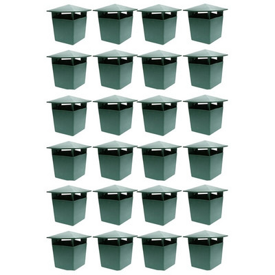 24 de bucăți capcane pentru melci de bere ecologice pentru a prinde melci Capcane de melci, sigure pentru copii și animale de companie