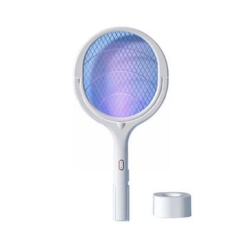 5 IN 1 Electric Mosquito Swatter Mosquito Killer Lamp Регулируема буболечка USB Fly Bat Angle Zapper Електрическа акумулаторна 3500V F0J9