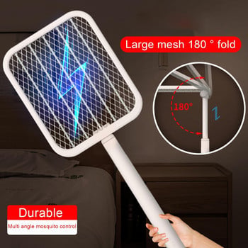 Сгъваема електрическа бъркалка за комари Bug Zapper Fly Insect Killer Zapper Trap Mosquito Bug Lamp Lamp Usb Catcher Electric Kill I8X8