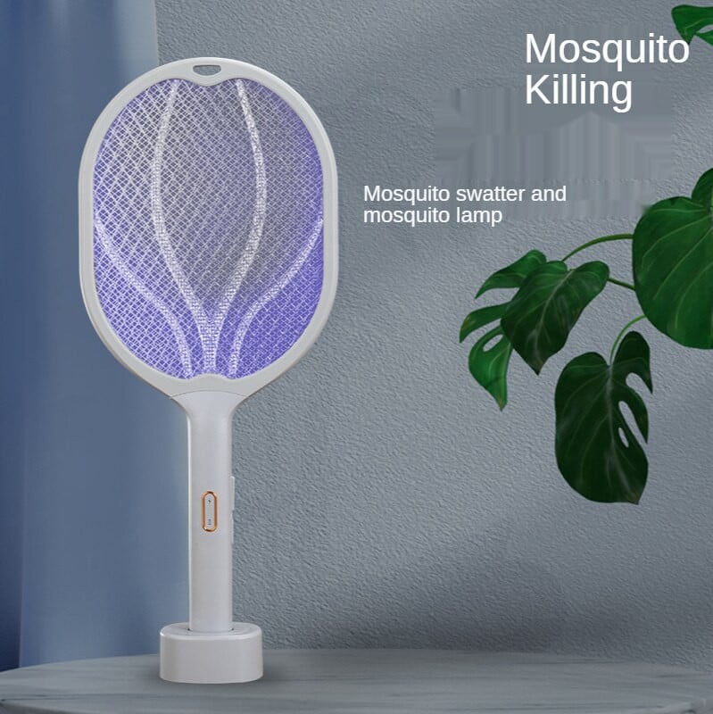 Nabíjateľná USB raketa na zabíjanie hmyzu, prenosná ručná elektrická mucholapka, pasca na komáre, veľká mucholapka pre domácnosť a záhradu