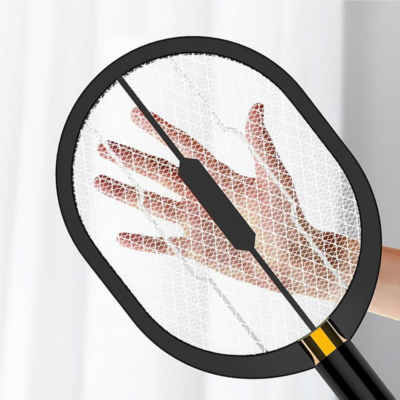 Elektrická plácačka proti komárom Bug Zapper 2 v 1, nabíjateľná elektrická plácačka proti komárom s USB, pre domácnosť a vonkajšie použitie